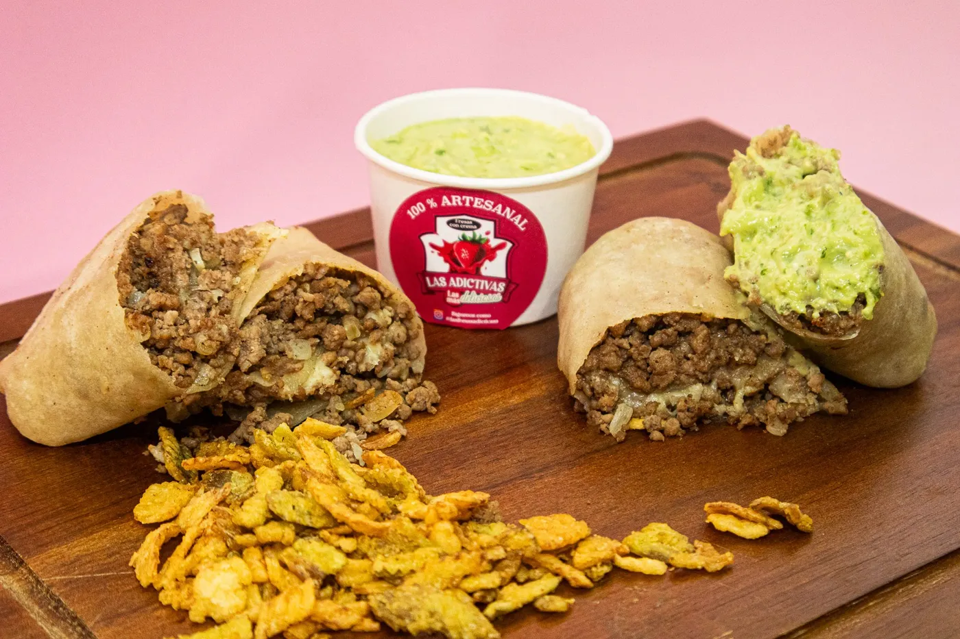 Burrito Choice con guacamole